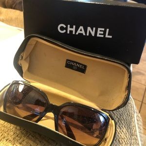 Chanel Sunglasses with case and box AUTHENTIC